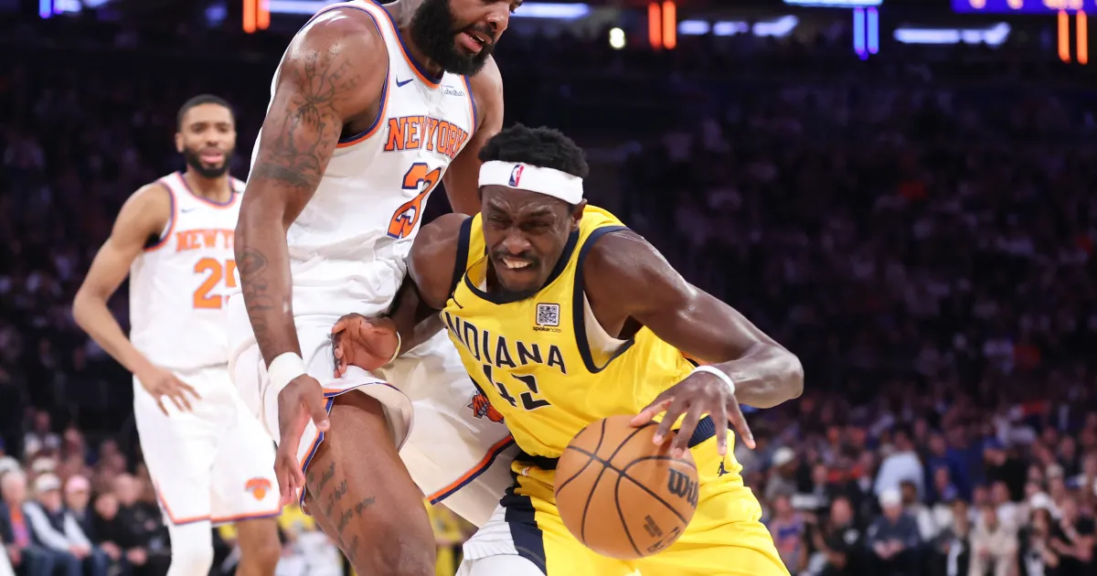 pacers vs knicks match player stats